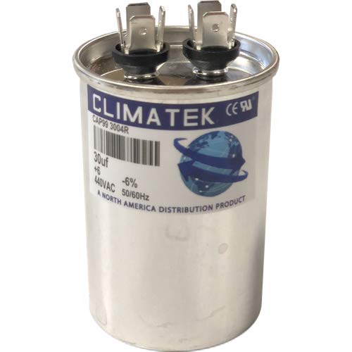 קבלים עגולים Climatek - מתאים ל- DiverSitech 37300R | 30 UF MFD 370/440 VOLT VAC